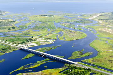 St. Johns River in the middle basin
